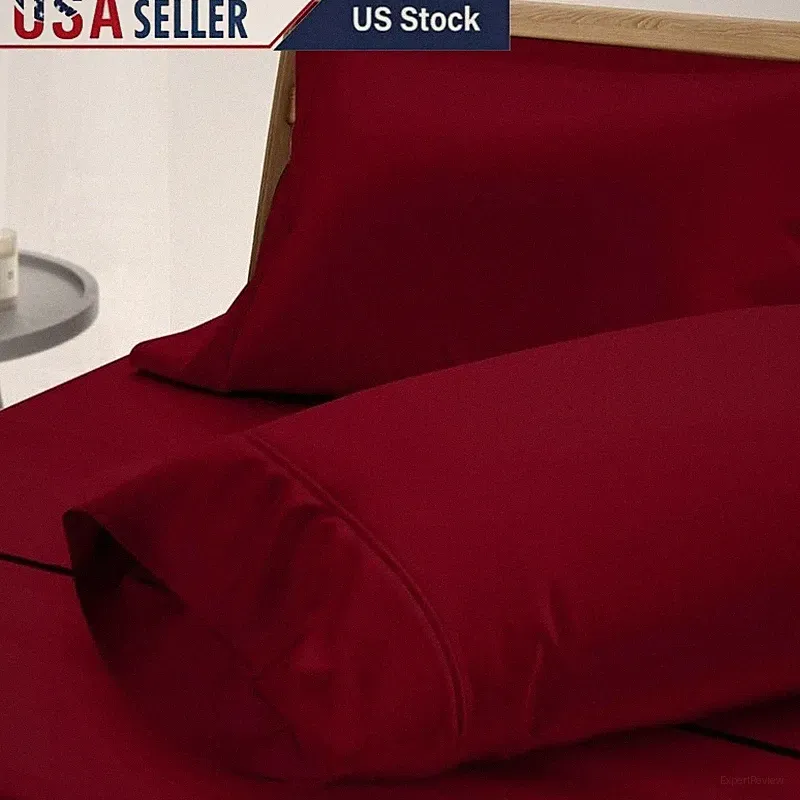 1000 Thread Count Egyptian Cotton Pillow Cases Set of 2 Soft Luxury Bedding New