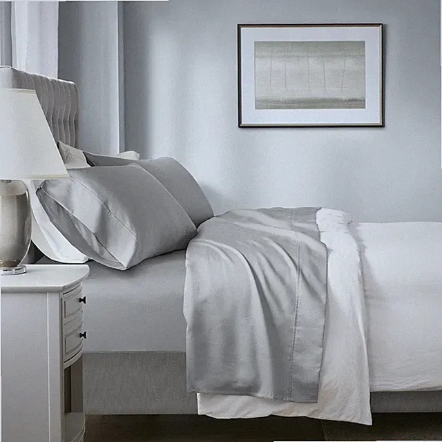1000 Thread Count, Solid Color Sheet Set, Elastic Deep Pocket, All Season, Br...