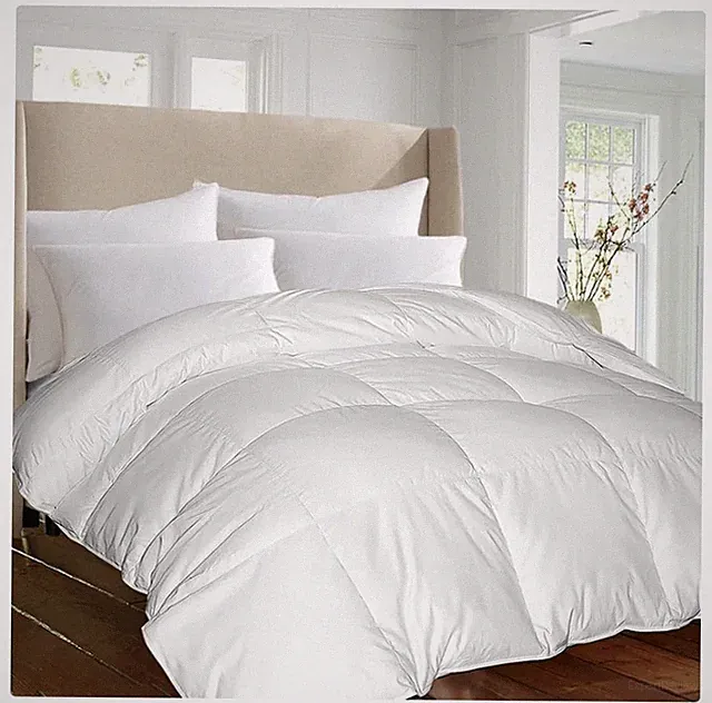 🧷 BLUE RIDGE 1000 Thread Count LUXURY COTTON DOWN ALTERNATIVE COMFORTER, TWIN