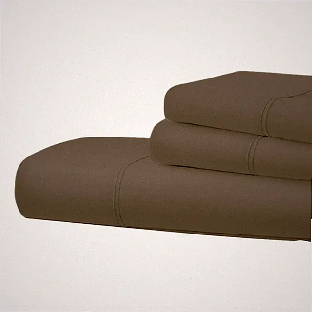 HIGH THREAD COUNT 6 PIECE 1800 COTTON BAMBOO 4 PILLOWCASES SHEET DEEP POCKET