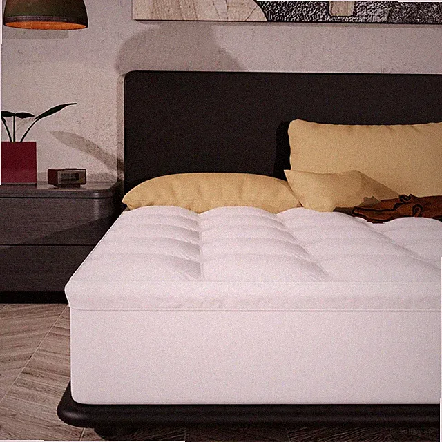 Mattress Topper Queen Size, Extra Thick and Plush Pillow Top Mattress Pad for...