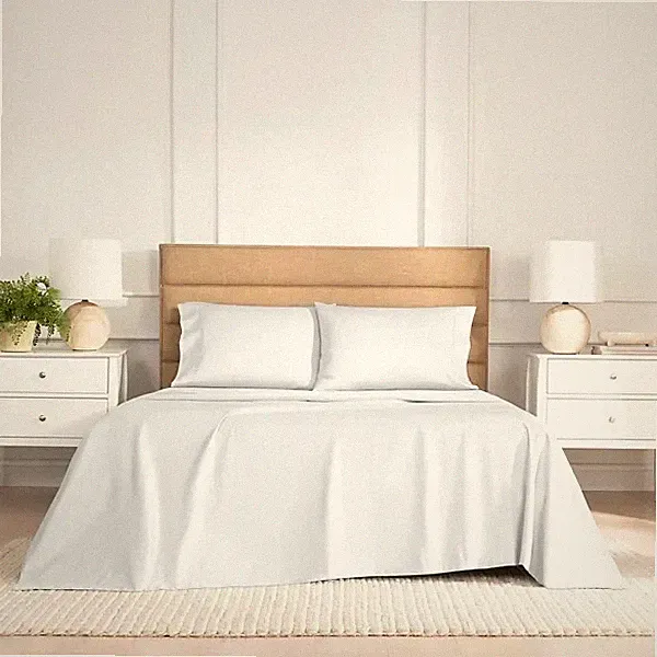 SERENE SLEEP Cool Comfort 1000-Thread Count ~ White 4-Pc. Sheet Set ~ Size King